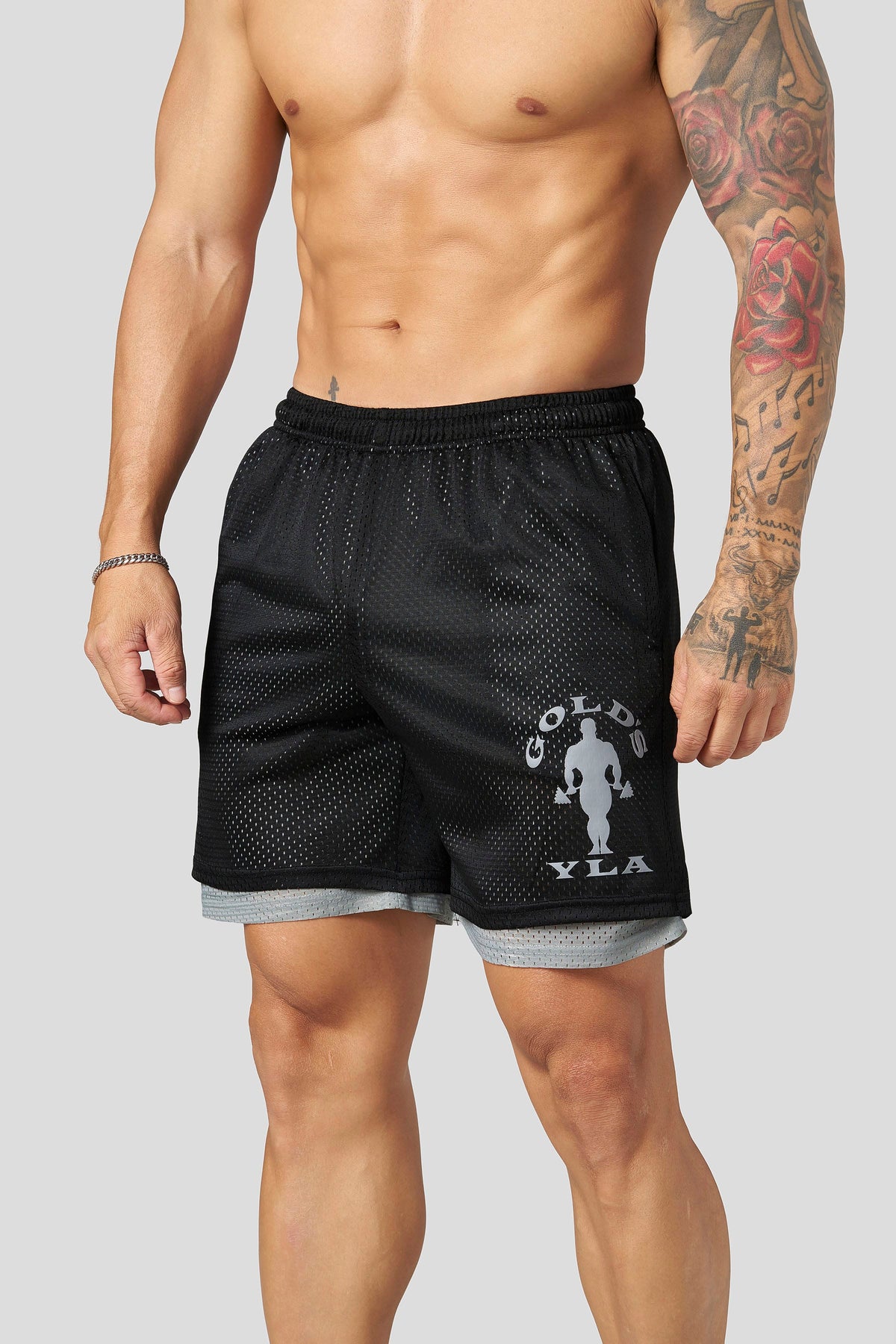 1149 - Gold's Paradise - Double Mesh Shorts - Nov 24th - BF