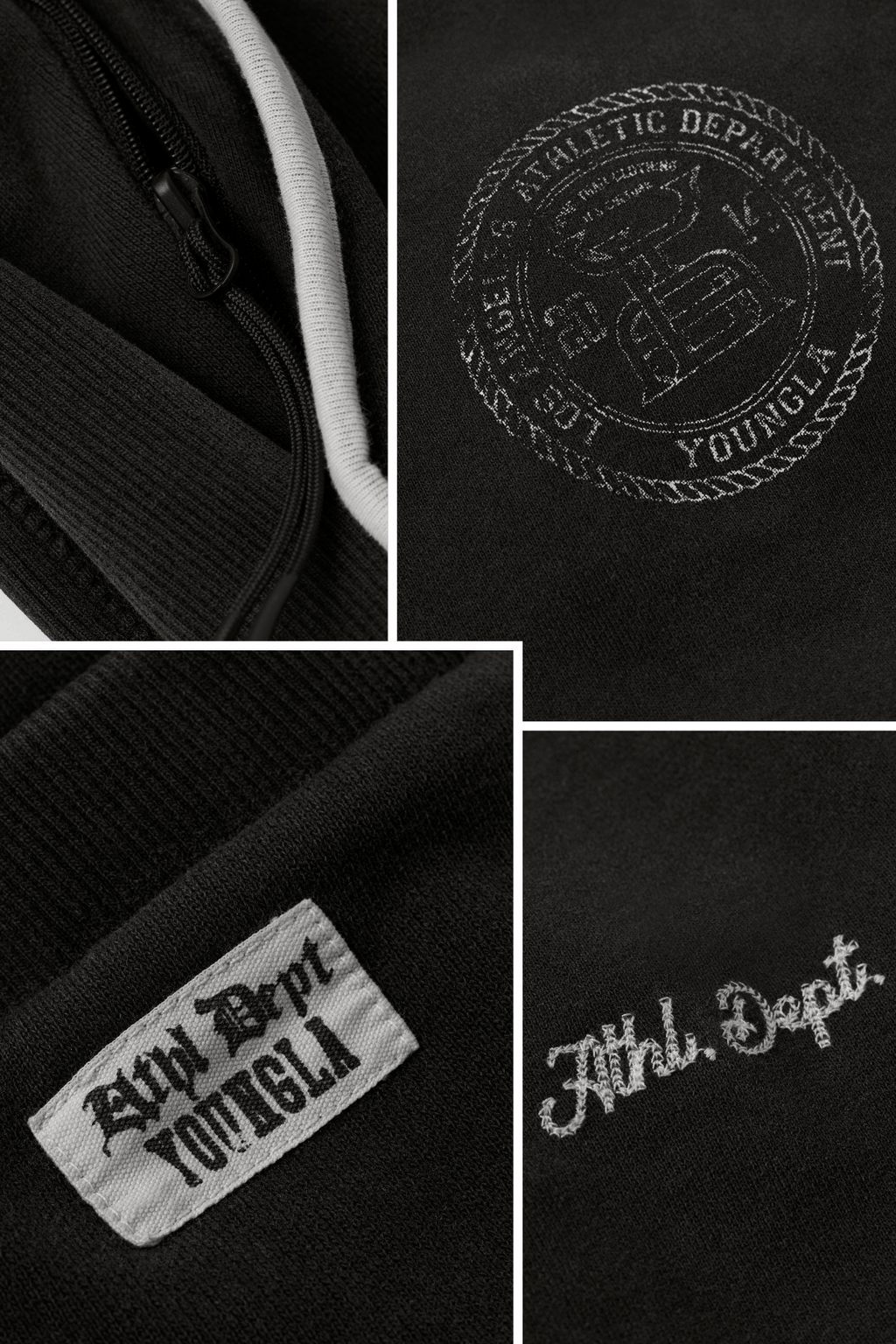 2176 - Golden Era Piping Joggers